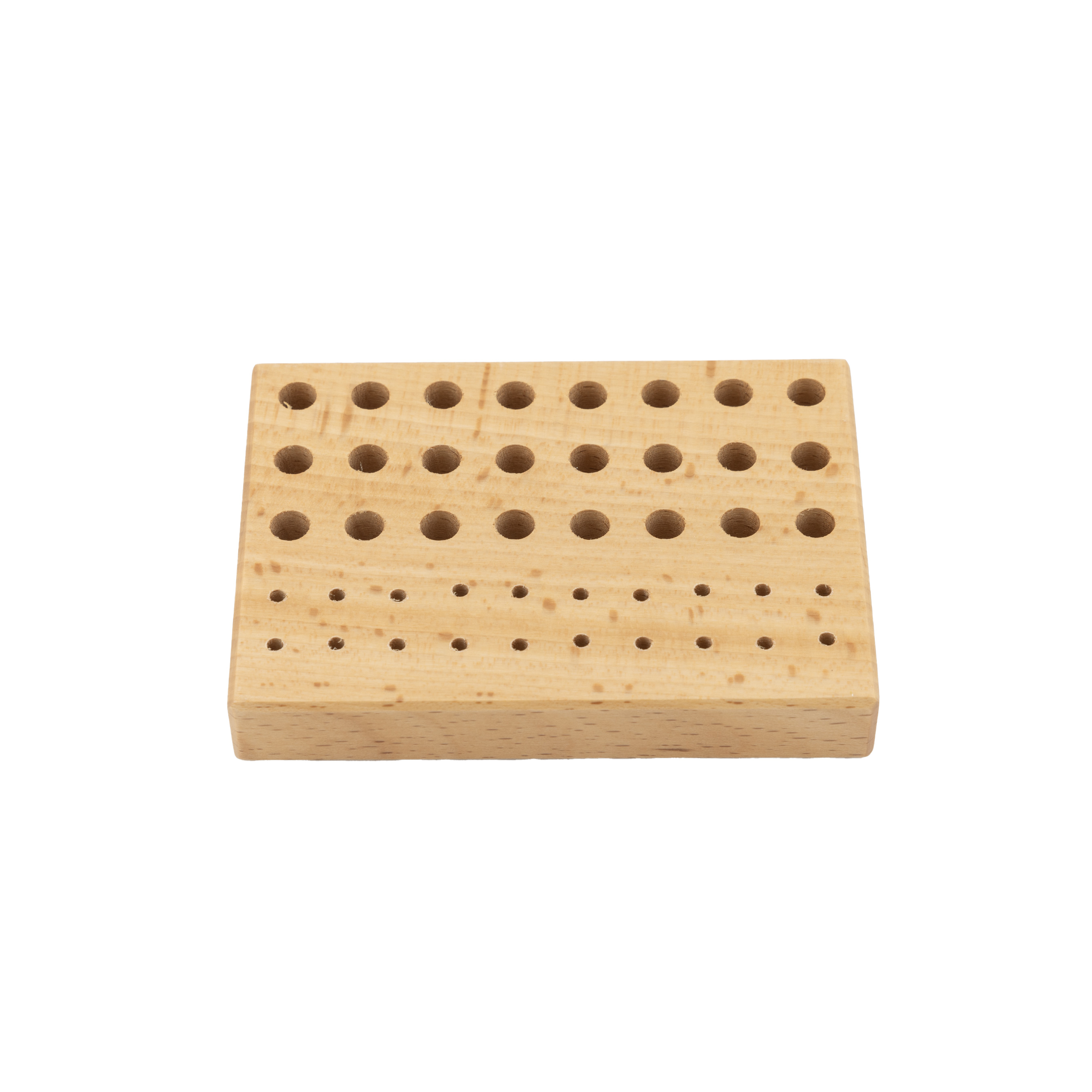 Wooden punch storage plate
