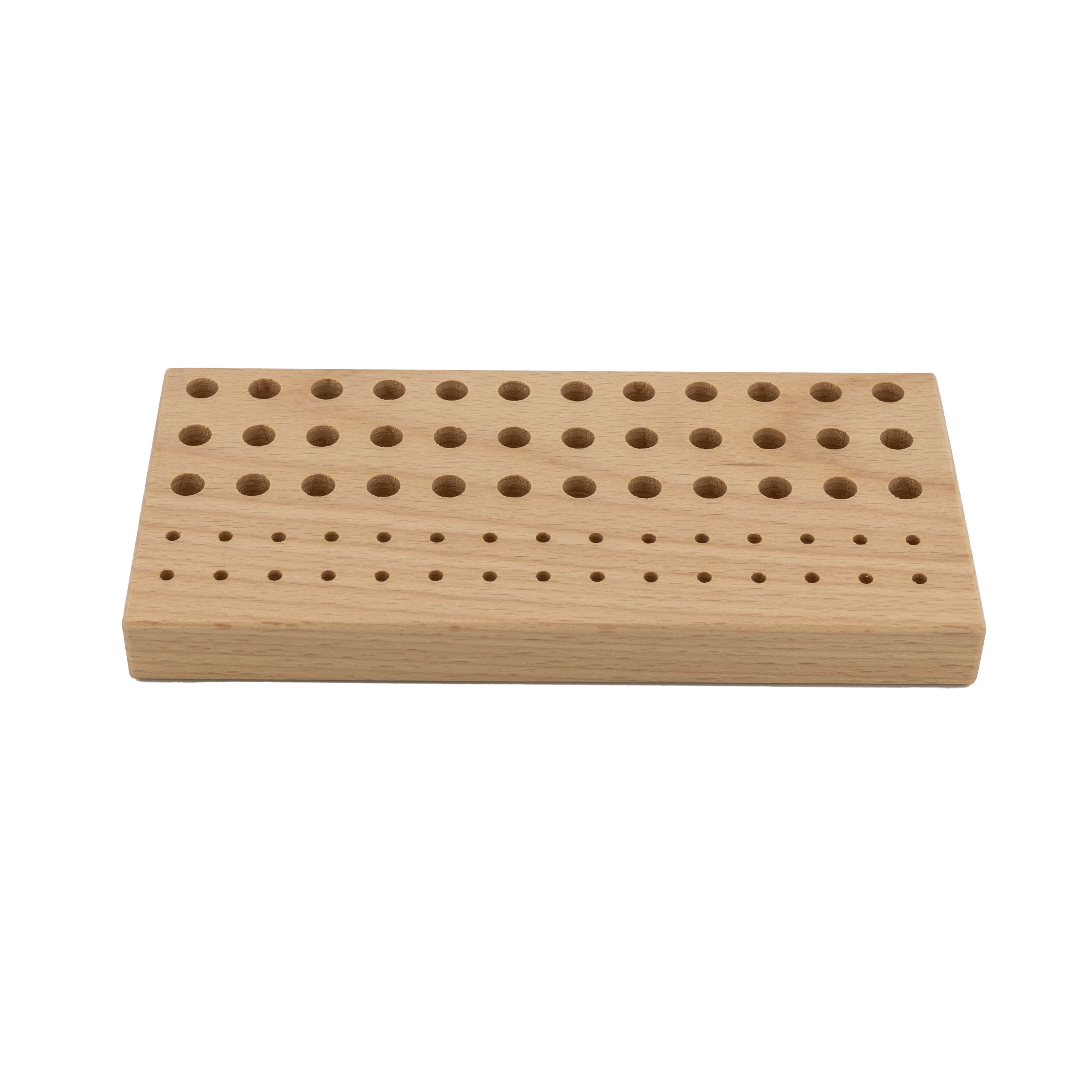 Wooden punch storage plate