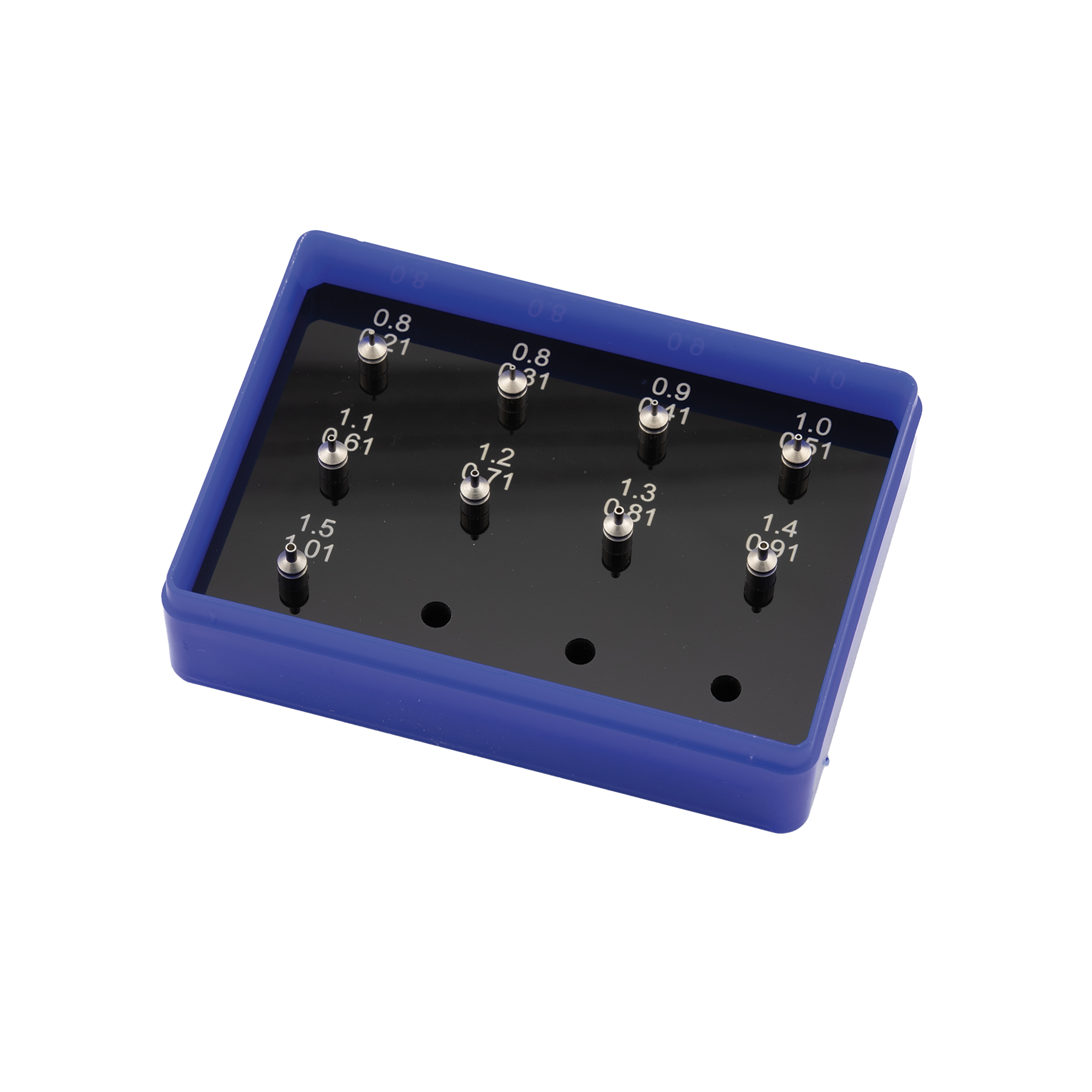 Jeu de poussoirs Ø 4.00 mm pour chasser les goupilles