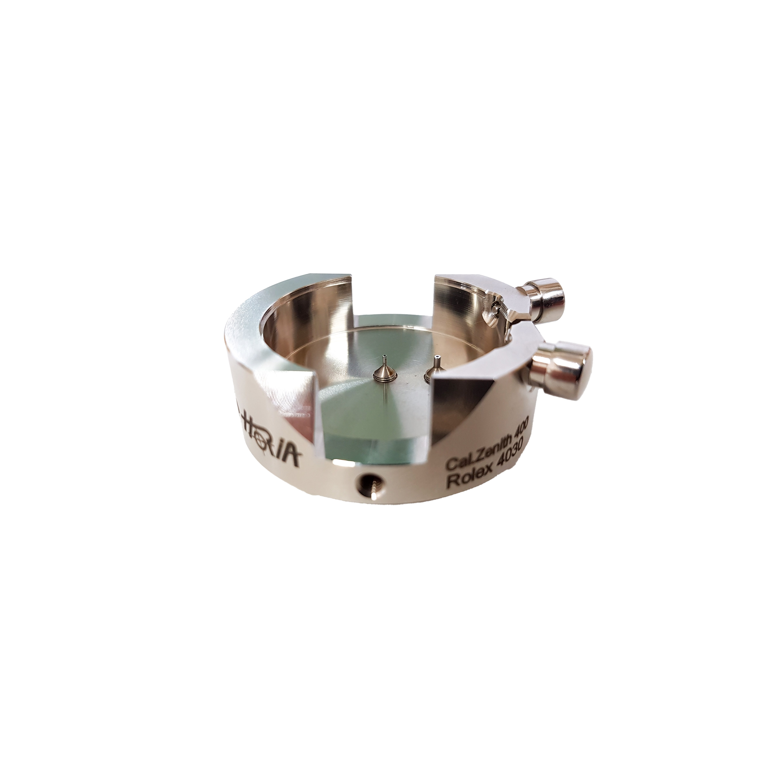 Porte-pièce pour cal. zenith el primero et 4030 avec bloquage du poussoir