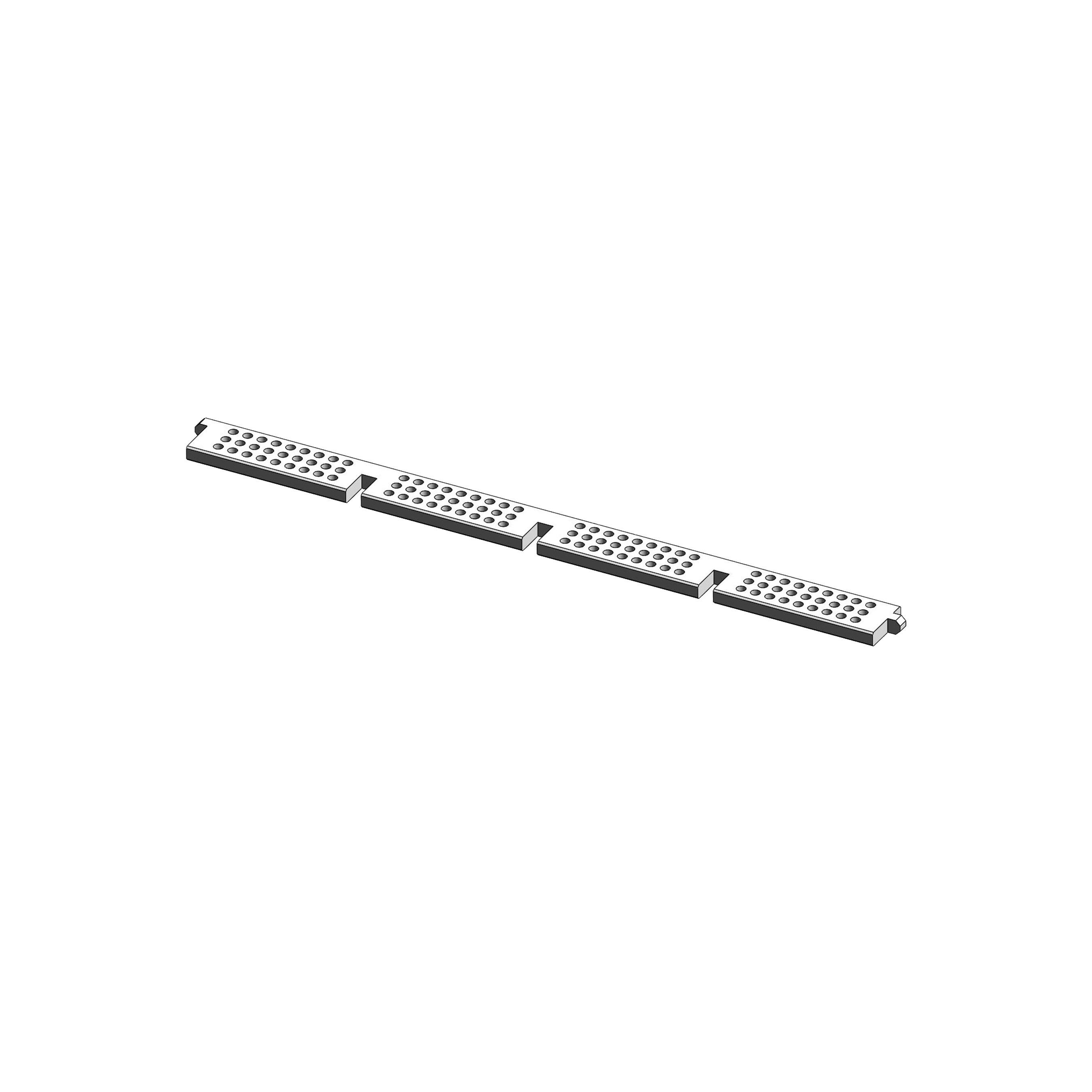 Grand segment, Ø trous 1.00 mm, pour gamme PA 450-10